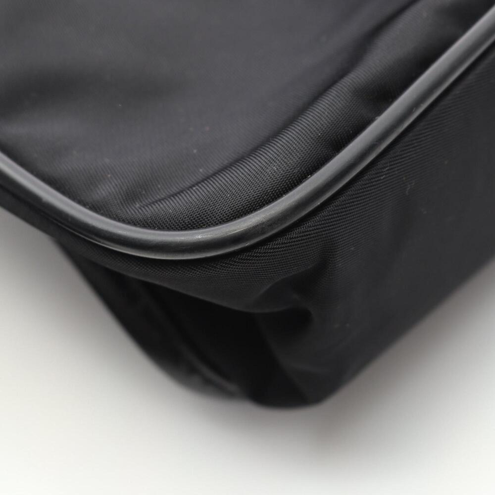 PRADA Black Leather Saffiano Shoulder Bag - Picture 5 of 7